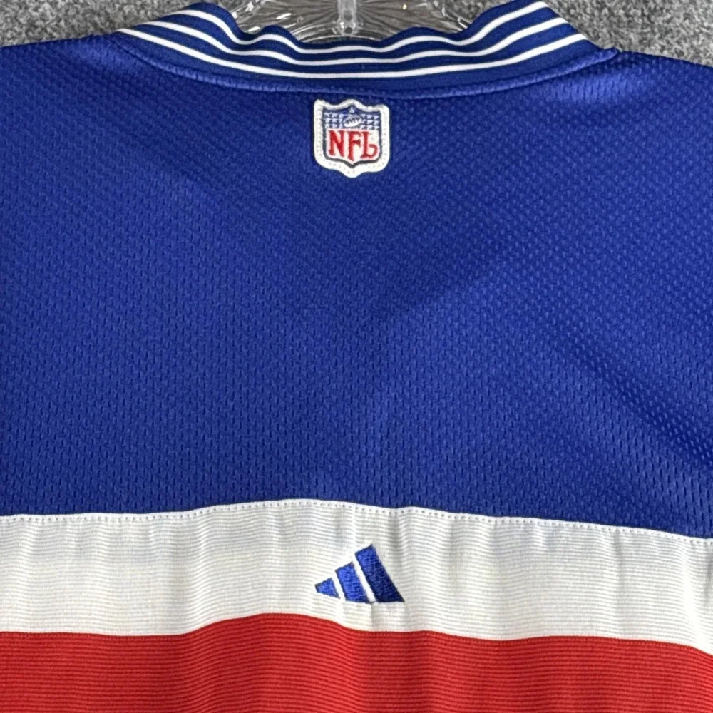 Vintage 90s Adidas New England Patriots Mesh Polo Made in USA Men's Large NFL